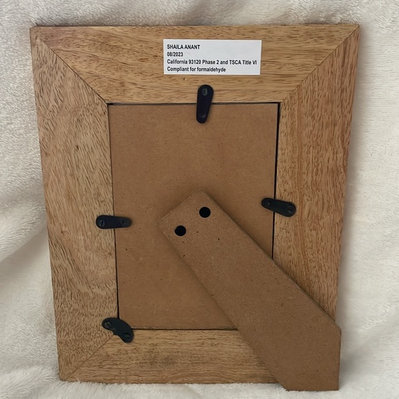 NWT Lovely Shaila Anant Handcrafted in India desk frames, 4”X 6” opening - Picture 6 of 15